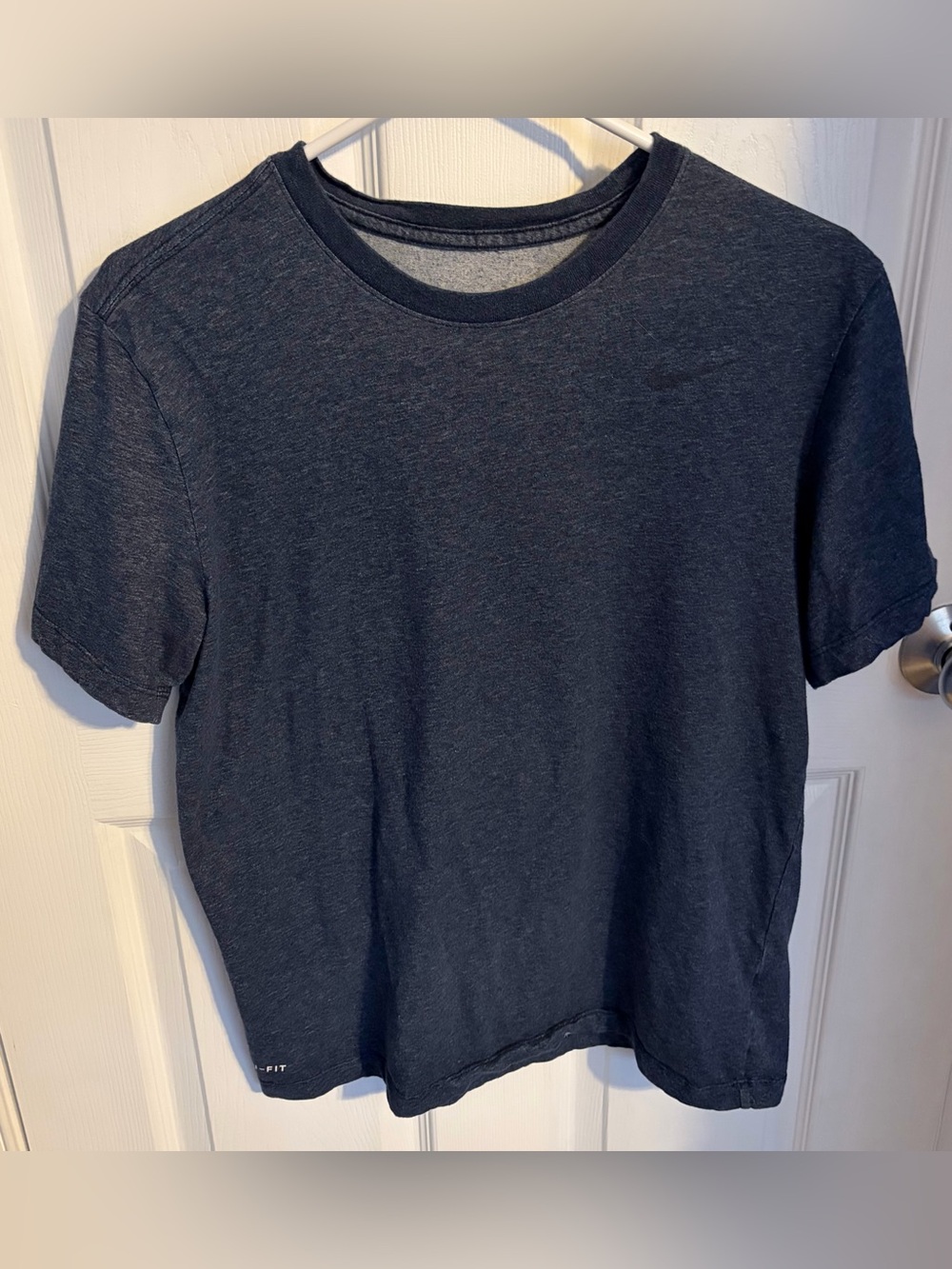 Nike Dri-FIT Men's Navy Blue Shirt Men’s Medium